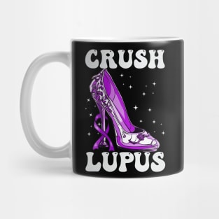 Crush Lupus Warrior Lupus Awareness Month Mug
